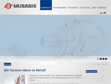 Tablet Screenshot of metallumform.com